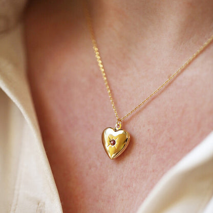 Heart Locket Necklace