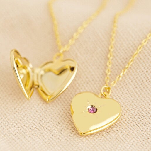 Heart Locket Necklace